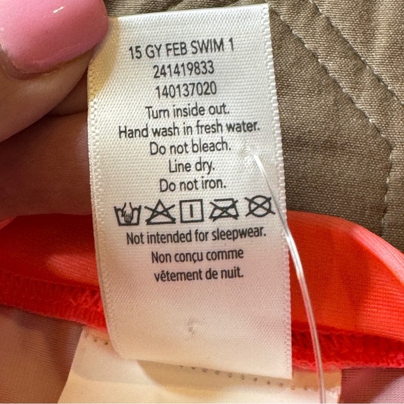 Gymboree Pink & White Girls’ 2T Swim Rashguard Long Sleeve Pink Flamingo NWT - Picture 6 of 9